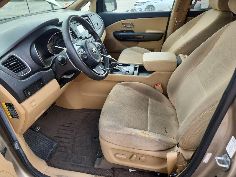 67134496 :رقم المزاد ، KNDMB5C13F6069932 vin ، 2015 Kia Sedona مزاد بيع