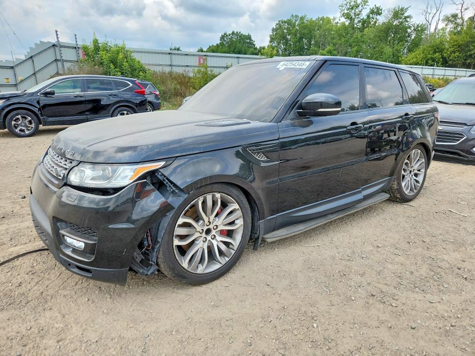 Aukcja sprzedaży 2016 Land Rover Range Rover Sport, vin: SALWR2EF4GA568726, numer aukcji: 64254346