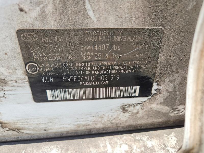 Продажа на аукционе авто 2015 Hyundai Sonata, vin: 5NPE34AF0FH091919, номер лота: 63915226