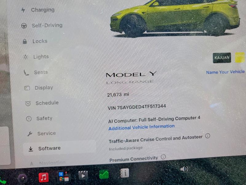 Aukcja sprzedaży 2026 Tesla Model Y, vin: 7SAYGDED4TF517344, numer aukcji: 62356776
