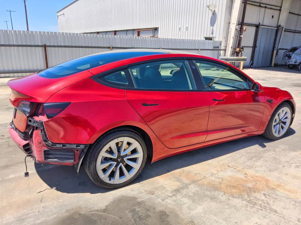 Aukcja sprzedaży 2022 Tesla Model 3, vin: 5YJ3E1EB2NF305054, numer aukcji: 64681356