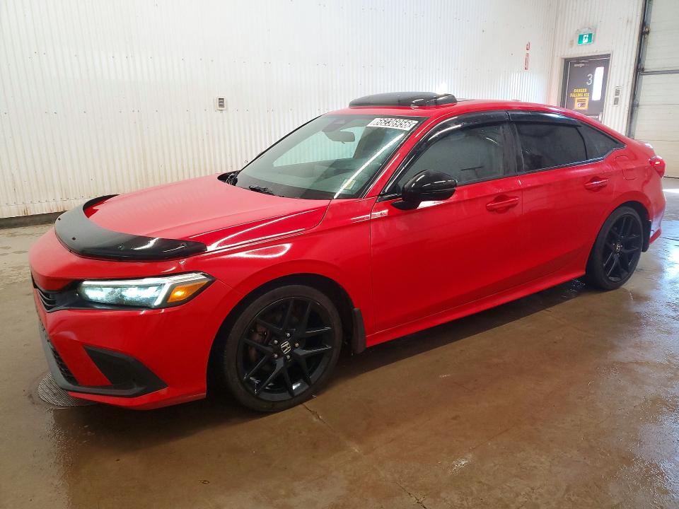 66236956 :رقم المزاد ، 2HGFE2F53NH113116 vin ، 2022 Honda Civic مزاد بيع