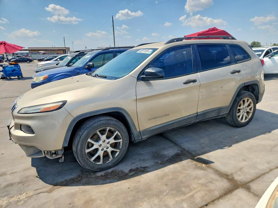66971556 :رقم المزاد ، 1C4PJLAB5FW760654 vin ، 2015 Jeep Cherokee مزاد بيع