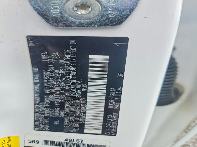 Aukcja sprzedaży 2011 Toyota Tundra, vin: 5TFHW5F12BX201777, numer aukcji: 65539196