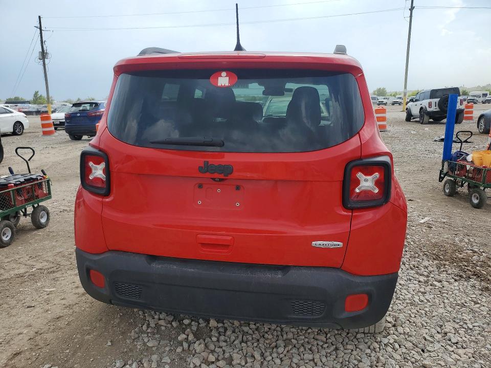 2018 Jeep Renegade მანქანა იყიდება აუქციონზე, vin: ZACCJABB2JPH77290, აუქციონის ნომერი: 67072656