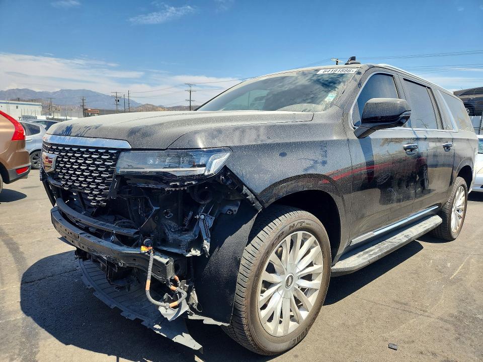 2022 Cadillac Escalade მანქანა იყიდება აუქციონზე, vin: 1GYS3JKTXNR280617, აუქციონის ნომერი: 64191886