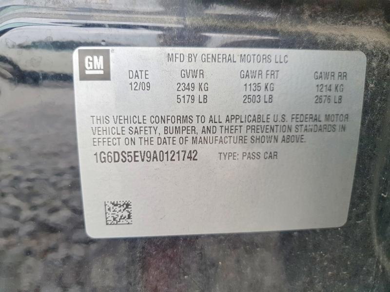 66214556 :رقم المزاد ، 1G6DS5EV9A0121742 vin ، 2010 Cadillac Cts مزاد بيع