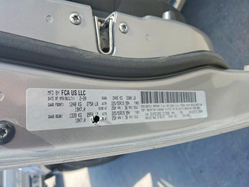 64544736 :رقم المزاد ، 3C4PDCGB9LT212995 vin ، 2020 Dodge Journey مزاد بيع