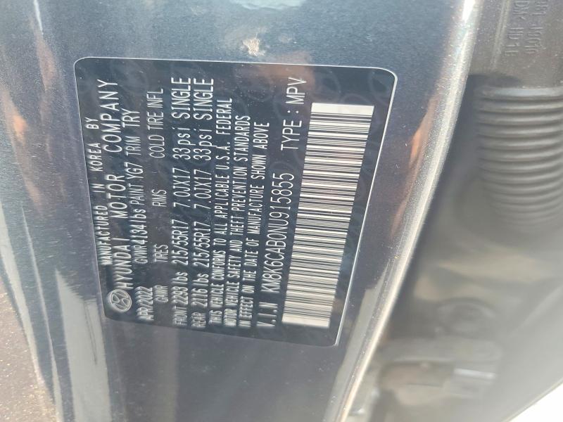 Продажа на аукционе авто 2022 Hyundai Kona, vin: KM8K6CAB0NU915855, номер лота: 64023416