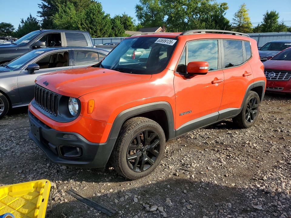 Продажа на аукционе авто 2017 Jeep Renegade, vin: ZACCJBBB4HPE59705, номер лота: 63699126
