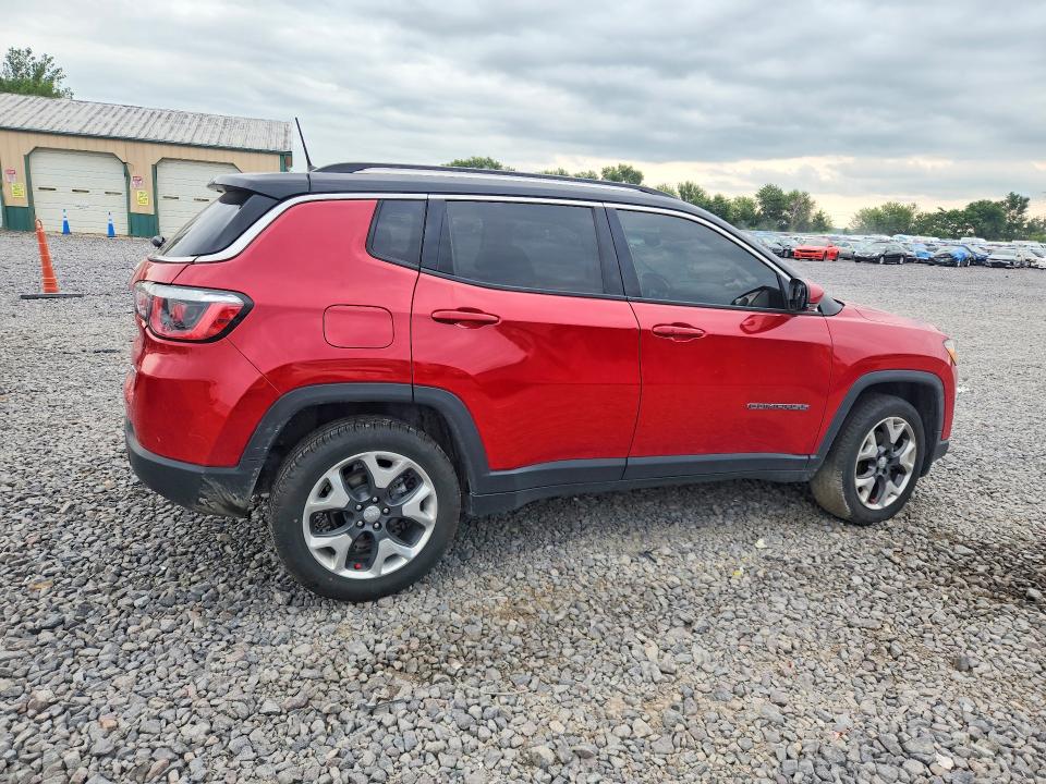 2018 Jeep Compass მანქანა იყიდება აუქციონზე, vin: 3C4NJDCB7JT437229, აუქციონის ნომერი: 63746416
