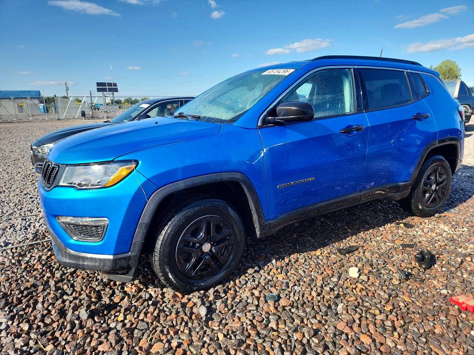 Auction sale of the 2021 Jeep Compass, vin: 3C4NJDAB6MT504068, lot number: 65734296