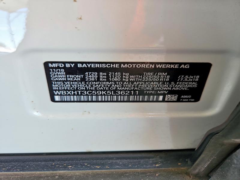 Продаж на аукціоні авто 2019 Bmw X1, vin: WBXHT3C59K5L36211, номер лоту: 66572396