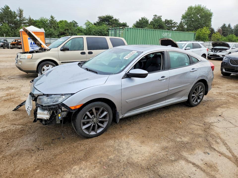 2019 Honda Civic მანქანა იყიდება აუქციონზე, vin: 19XFC1F72KE008462, აუქციონის ნომერი: 64587976