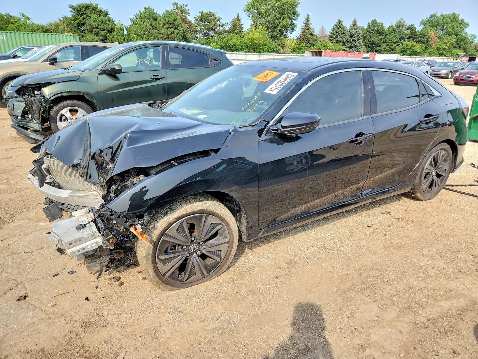 64652076 :رقم المزاد ، SHHFK7H52JU214938 vin ، 2018 Honda Civic مزاد بيع