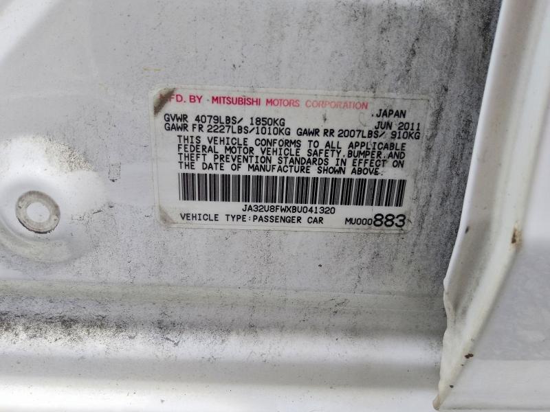 Продажа на аукционе авто 2011 Mitsubishi Lancer, vin: JA32U8FWXBU041320, номер лота: 66097236