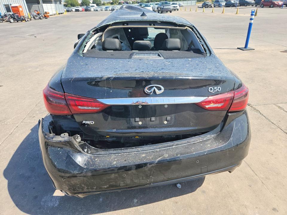 2021 Infiniti Q50 მანქანა იყიდება აუქციონზე, vin: JN1EV7BR3MM754104, აუქციონის ნომერი: 65600526