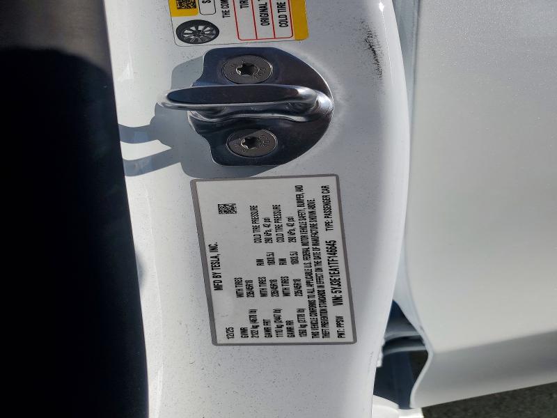 Продаж на аукціоні авто 2026 Tesla Model 3, vin: 5YJ3E1EA1TF146645, номер лоту: 64065966
