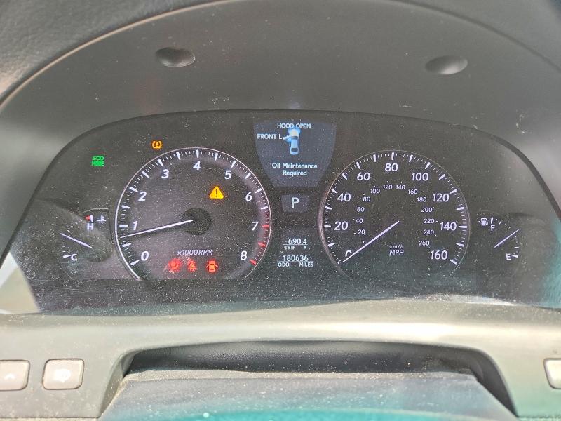 2012 Lexus Ls მანქანა იყიდება აუქციონზე, vin: JTHCL5EF8C5015205, აუქციონის ნომერი: 64604196