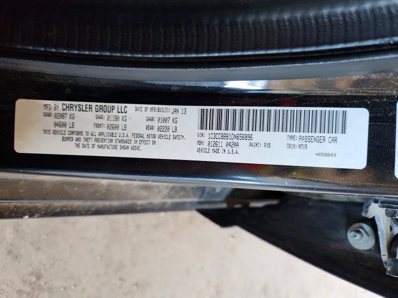 Продажа на аукционе авто 2013 Chrysler 200, vin: 1C3CCBBB1DN656896, номер лота: 65478586