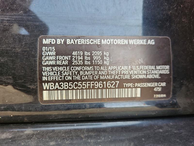 Продаж на аукціоні авто 2015 Bmw 328, vin: WBA3B5C55FF961627, номер лоту: 64769586