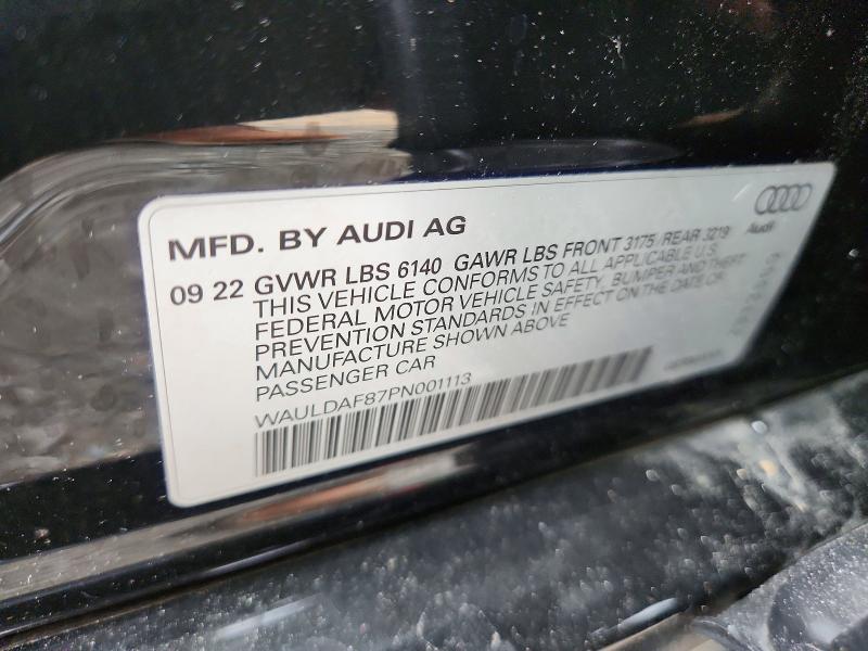 Aukcja sprzedaży 2023 Audi A8, vin: WAULDAF87PN001113, numer aukcji: 62908126