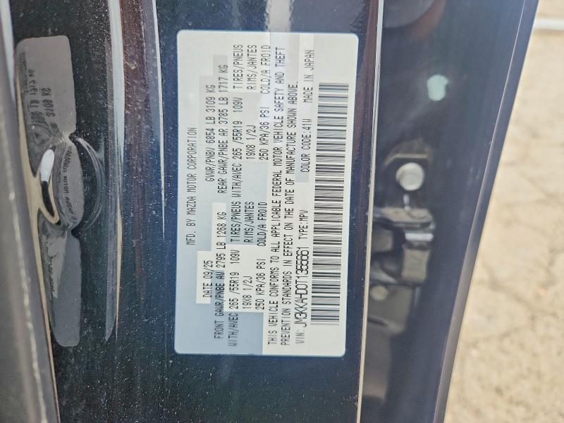 Продаж на аукціоні авто 2026 Mazda Cx-90, vin: JM3KKAHD0T1355661, номер лоту: 64388866