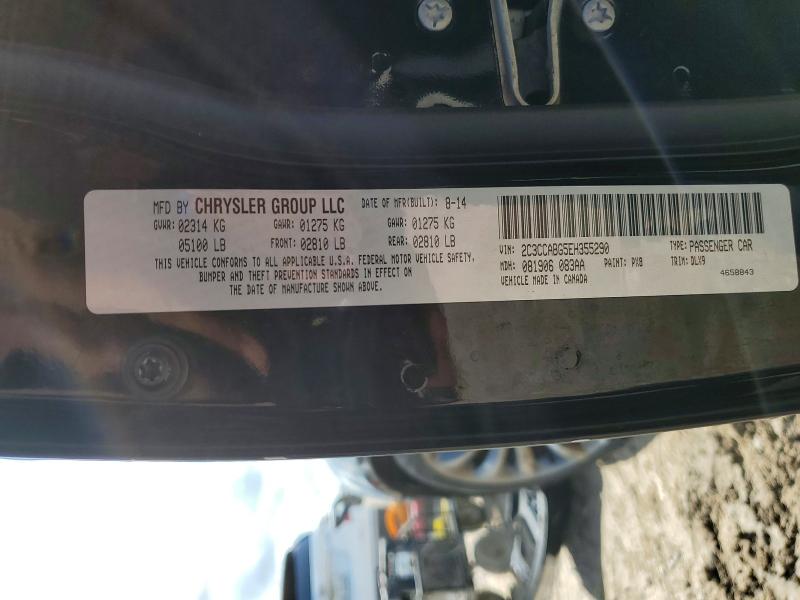 Aukcja sprzedaży 2014 Chrysler 300, vin: 2C3CCABG5EH355290, numer aukcji: 64369176
