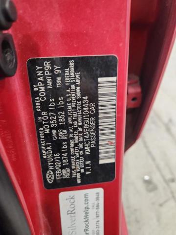 Продаж на аукціоні авто 2016 Hyundai Accent, vin: KMHCT4AE8GU104434, номер лоту: 63259436