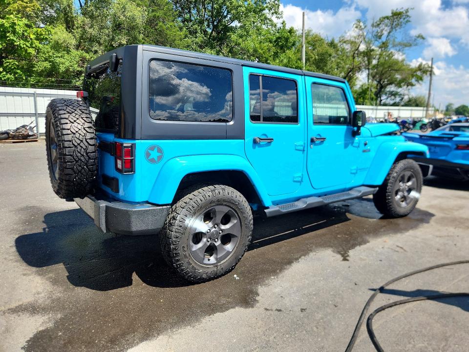 Продаж на аукціоні авто 2017 Jeep Wrangler Unlimited, vin: 1C4BJWDG8HL570788, номер лоту: 63842356