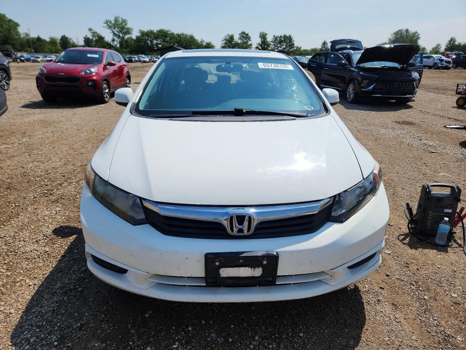 2012 Honda Civic მანქანა იყიდება აუქციონზე, vin: 19XFB2F94CE040745, აუქციონის ნომერი: 65730706
