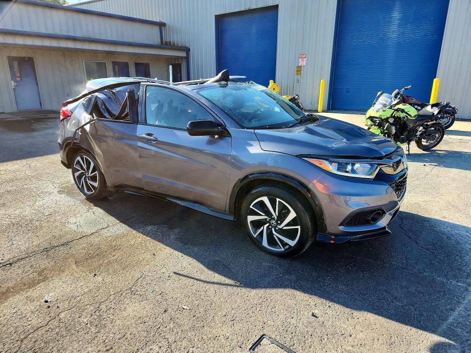 2019 Honda Hr-v მანქანა იყიდება აუქციონზე, vin: 3CZRU6H11KG705054, აუქციონის ნომერი: 62306346