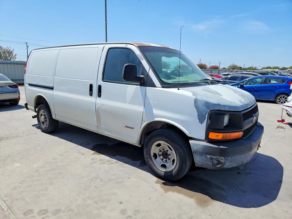 2004 Chevrolet Express 2500 მანქანა იყიდება აუქციონზე, vin: 1GCGG25V641202240, აუქციონის ნომერი: 65793336