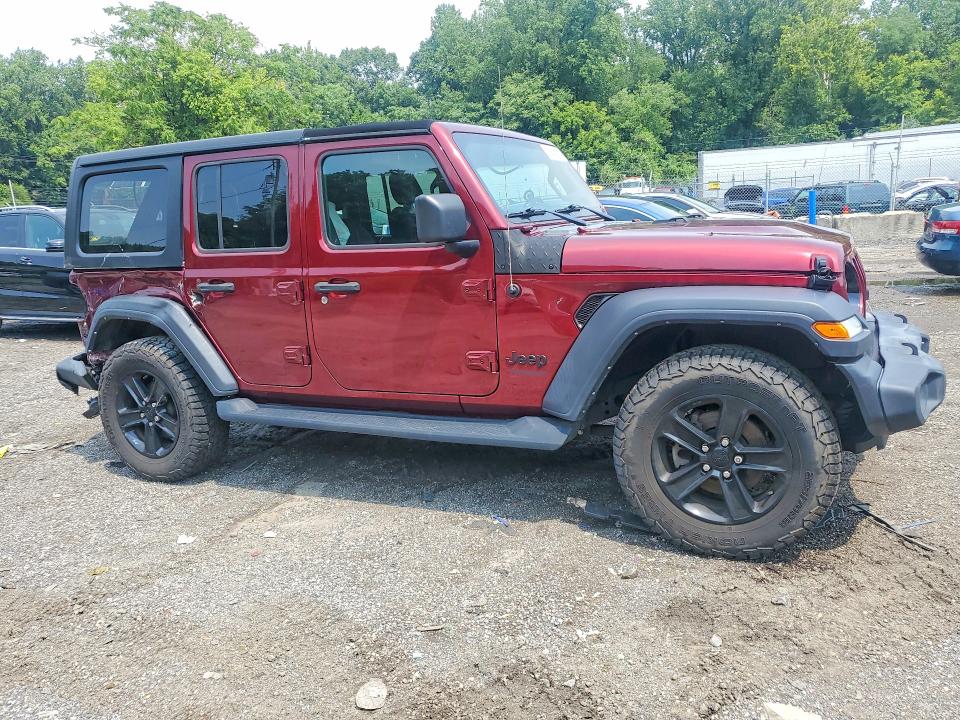 Aukcja sprzedaży 2022 Jeep Wrangler Unlimited, vin: 1C4HJXDG0NW179841, numer aukcji: 63864236