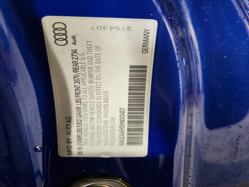 Продажа на аукционе авто 2017 Audi S5, vin: WAUC4AFH3HN003457, номер лота: 63104626