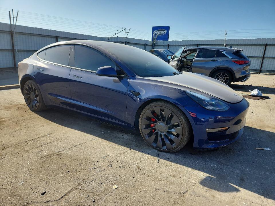 66212556 :رقم المزاد ، 5YJ3E1EC9MF077481 vin ، 2021 Tesla Model 3 مزاد بيع