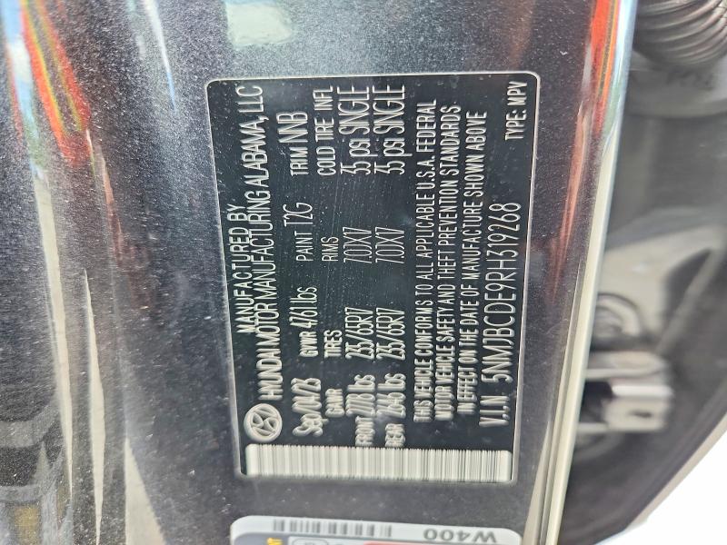 Продаж на аукціоні авто 2024 Hyundai Tucson, vin: 5NMJBCDE9RH319268, номер лоту: 66709076