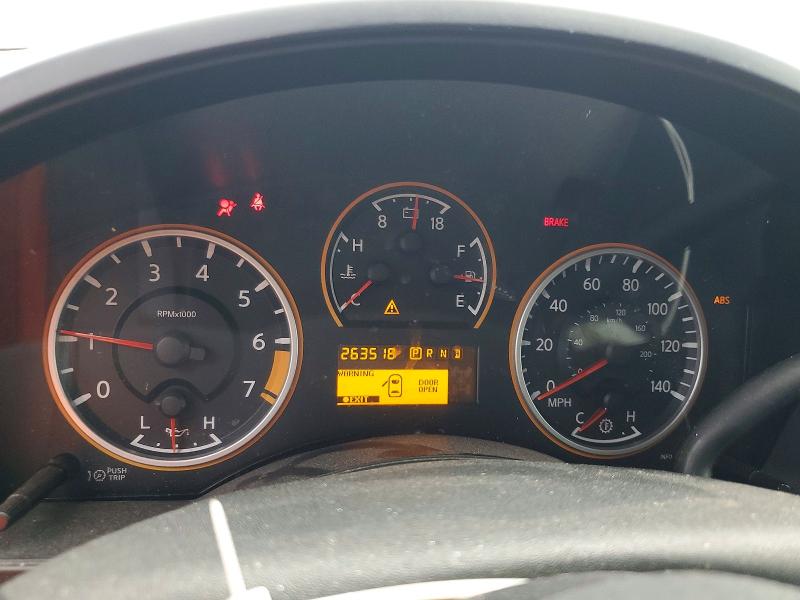 2009 Nissan Titan მანქანა იყიდება აუქციონზე, vin: 1N6BA07D49N319316, აუქციონის ნომერი: 64935726