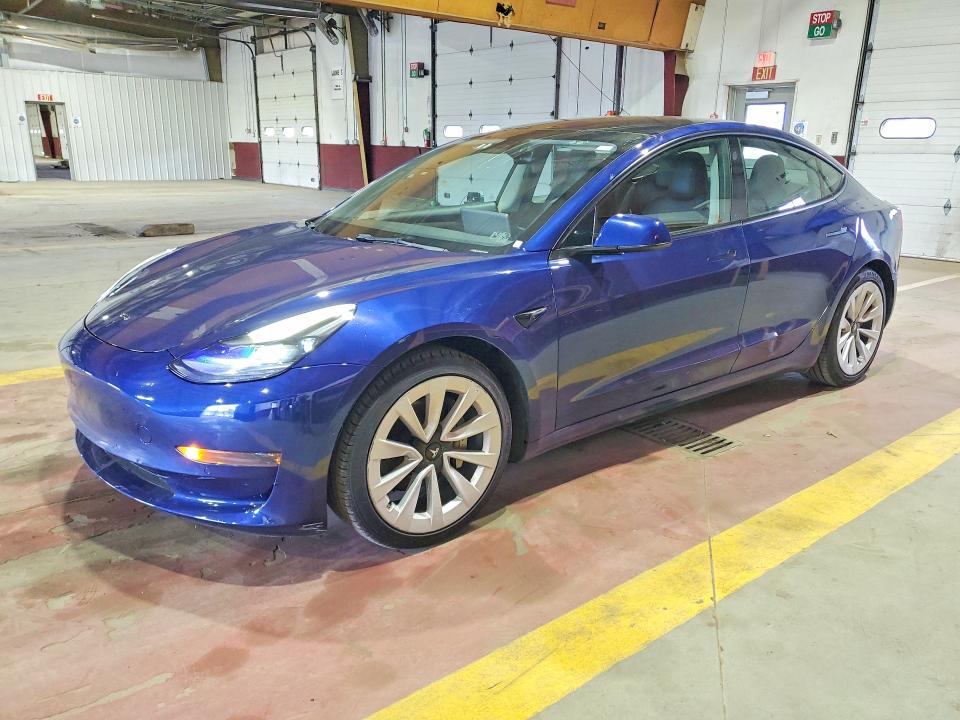 2022 Tesla Model 3 მანქანა იყიდება აუქციონზე, vin: 5YJ3E1EA4NF369541, აუქციონის ნომერი: 65464466