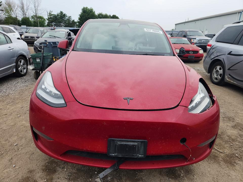 2022 Tesla Model Y მანქანა იყიდება აუქციონზე, vin: 7SAYGAEE8NF485492, აუქციონის ნომერი: 63718606