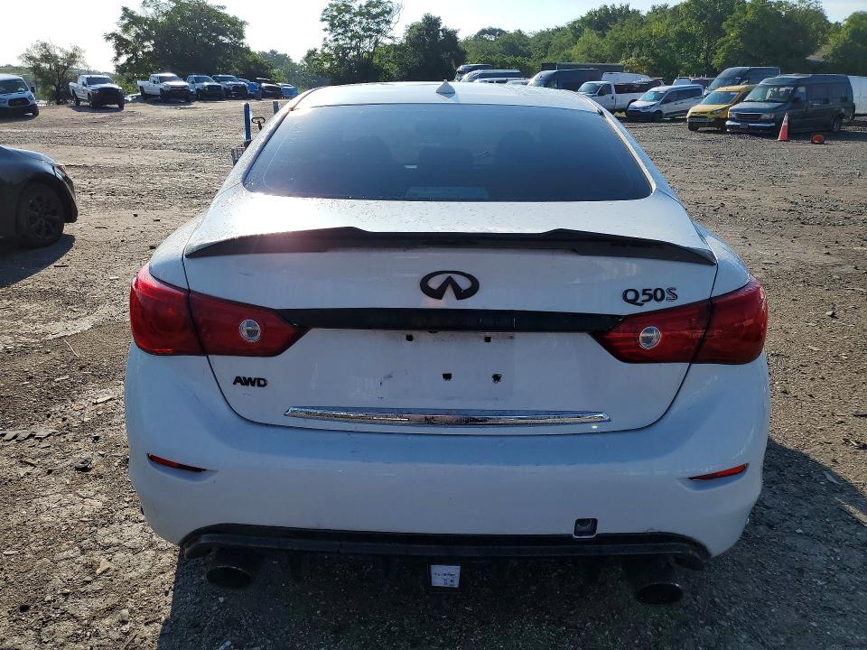 2015 Infiniti Q50 მანქანა იყიდება აუქციონზე, vin: JN1BV7AR8FM417046, აუქციონის ნომერი: 63351996