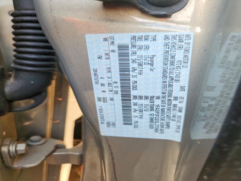 66798546 :رقم المزاد ، 1FADP3F22GL370906 vin ، 2016 Ford Focus مزاد بيع