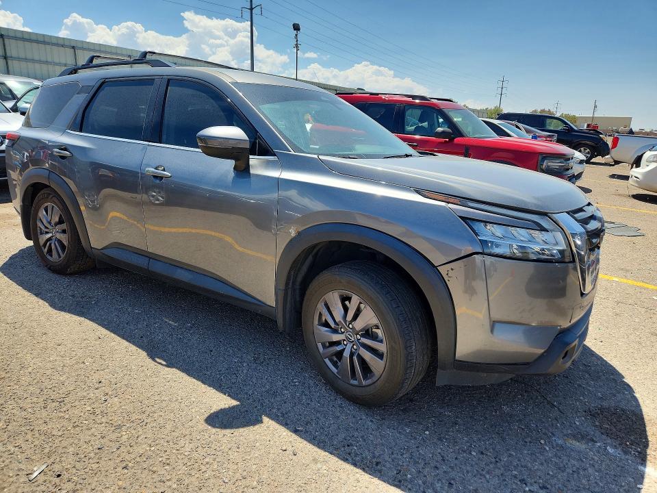 64654666 :رقم المزاد ، 5N1DR3BC5NC249590 vin ، 2022 Nissan Pathfinder مزاد بيع
