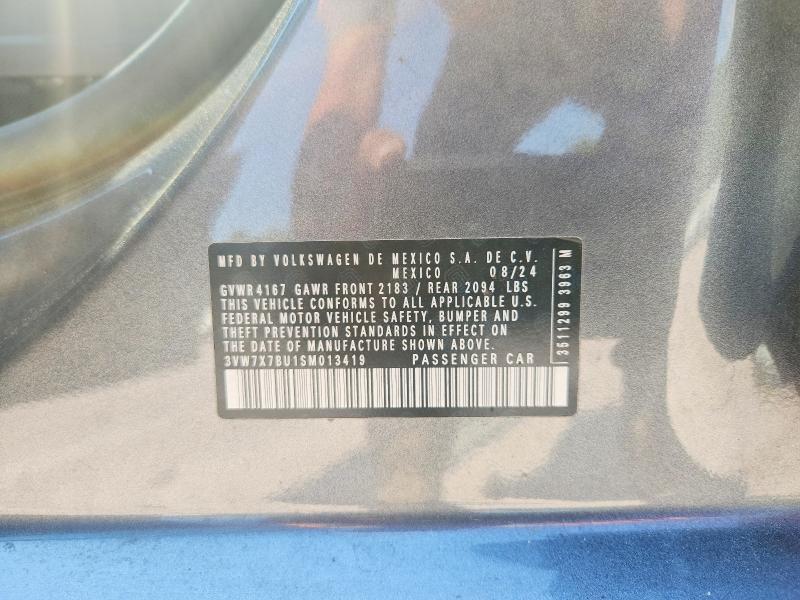 Продаж на аукціоні авто 2025 Volkswagen Jetta, vin: 3VW7X7BU1SM013419, номер лоту: 66611566