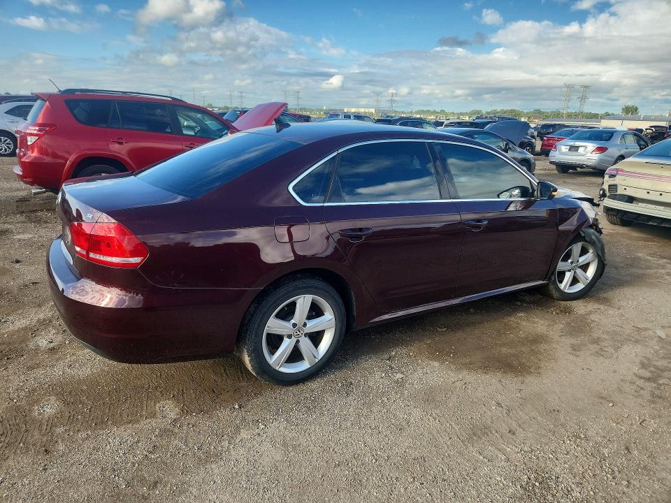 2013 Volkswagen Passat მანქანა იყიდება აუქციონზე, vin: 1VWBP7A39DC110665, აუქციონის ნომერი: 65389626