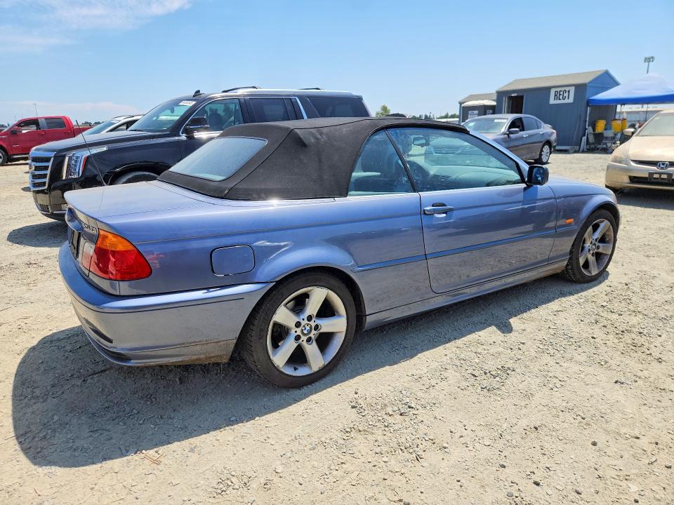 62132406 :رقم المزاد ، WBABS33472JY42427 vin ، 2002 Bmw 325 مزاد بيع