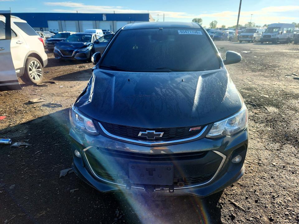 Aukcja sprzedaży 2019 Chevrolet Sonic, vin: 1G1JD6SB0K4149216, numer aukcji: 65471196