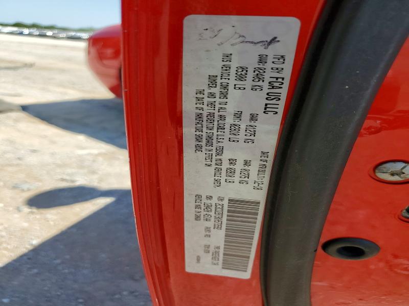 2019 Dodge Challenger მანქანა იყიდება აუქციონზე, vin: 2C3CDZBT9KH573592, აუქციონის ნომერი: 64653796