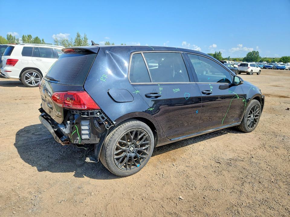 2016 Volkswagen Golf მანქანა იყიდება აუქციონზე, vin: 3VW217AU2GM048622, აუქციონის ნომერი: 65672376
