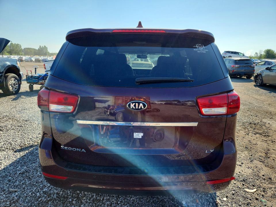 2017 Kia Sedona მანქანა იყიდება აუქციონზე, vin: KNDMB5C17H6341353, აუქციონის ნომერი: 63495466